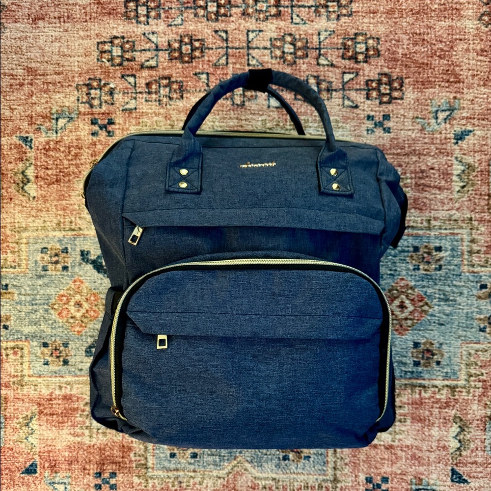 Women’s Laptop Backpack by Lovevook. Great condition. Navy blue. Smoke free home